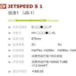 Victor JetSpeed 1 Badminton Racquet -Badminton Rackets Shop JS 1 7