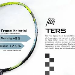 Victor Jetspeed 12 Badminton Racquet -Badminton Rackets Shop JS 12 8