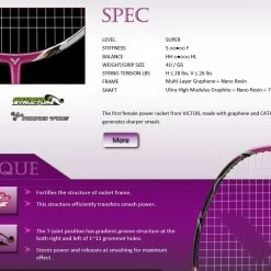 Victor Thruster K-7000L Badminton Racquet -Badminton Rackets Shop TK 7000L 9